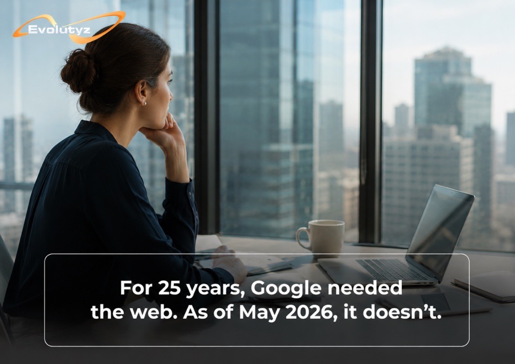 For 25 Years, Google Needed the Web. As of May 2026, It Doesn't.